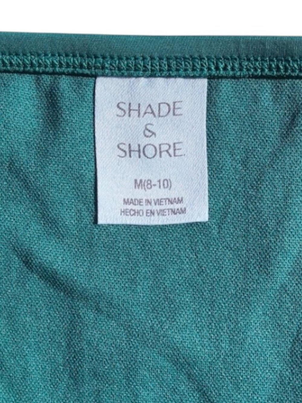 Women’s Emerald Green Bikini Bottoms - Low Rise Classic, M - Picture 4 of 4